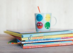 Story books and puppets used for communication and language activities