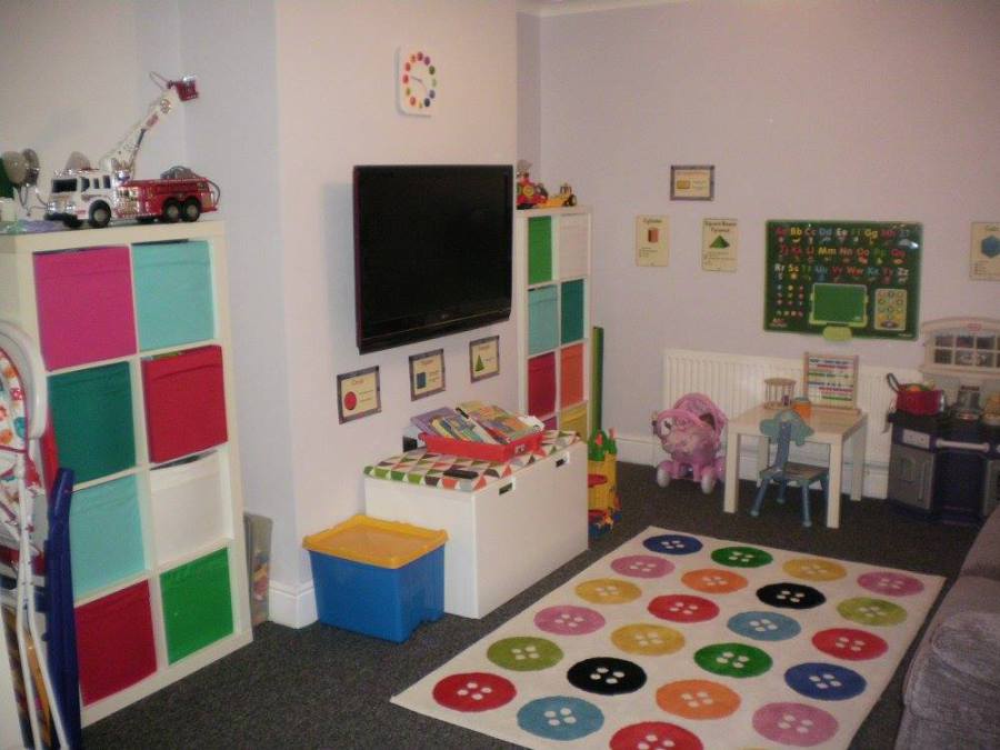 The dedicated childcare playroom at Timperley Tots
