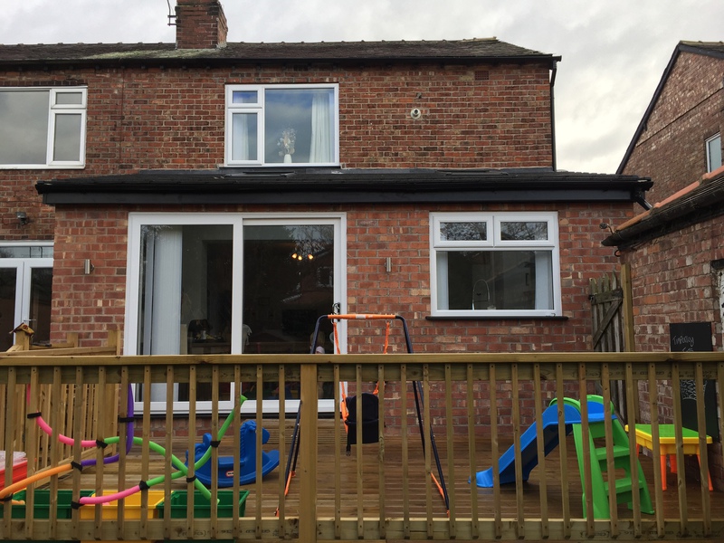 Outdoor space at Timperley Tots